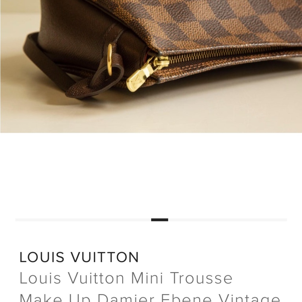 Brown Checkered Shoulder Bag - Picture 9 of 15